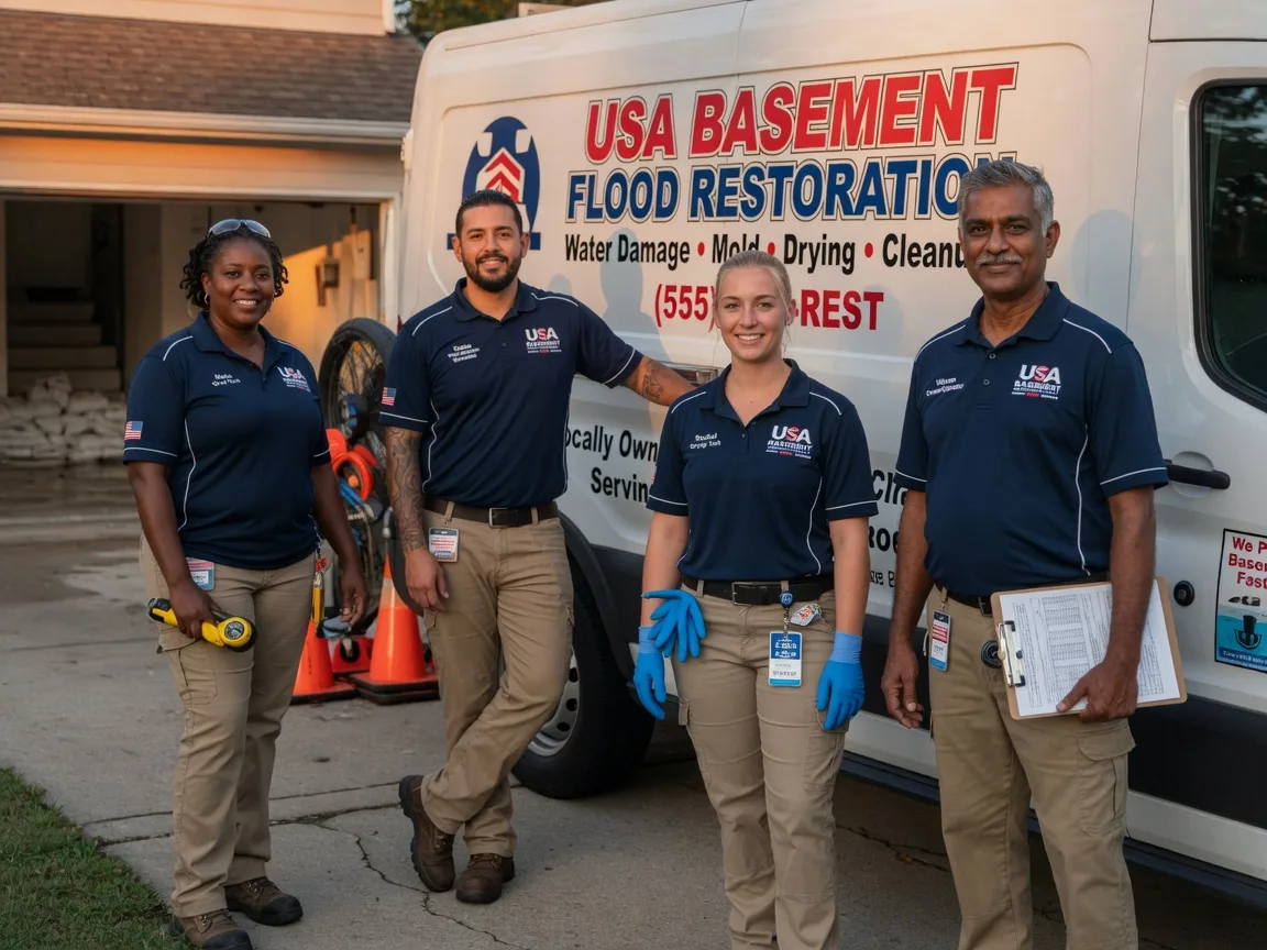 Basement Flood Cleanup company in Bloxom, VA